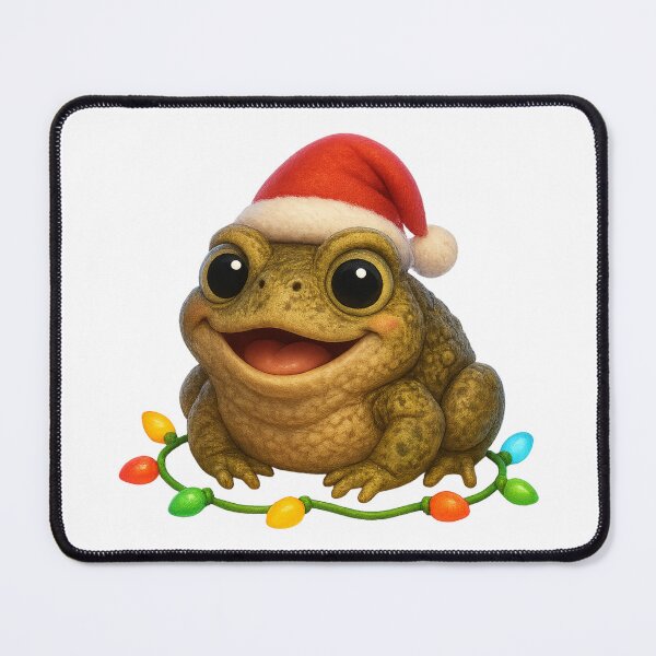 Item preview, Cozy Common Toad Christmas designed and sold by Sillytoe.