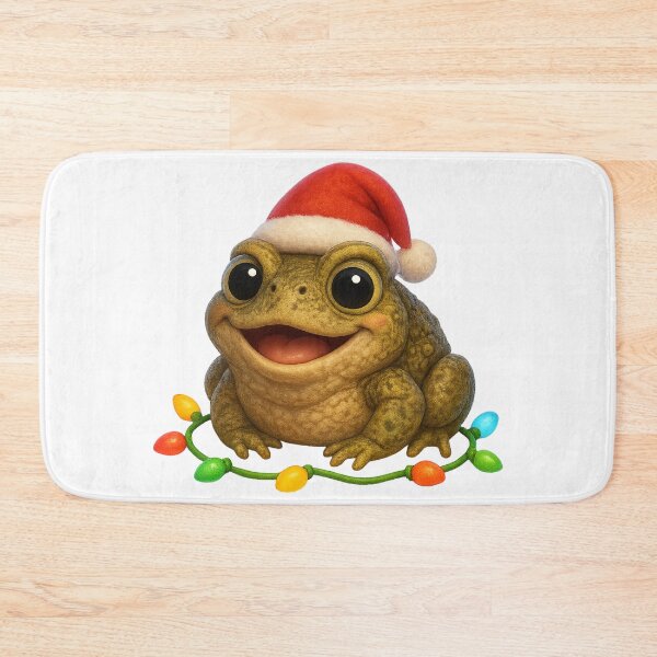 Item preview, Cozy Common Toad Christmas designed and sold by Sillytoe.
