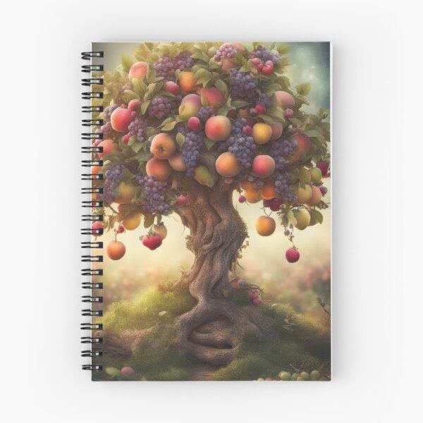 Item preview, Fruit Tree Harvest Illustration designed and sold by pinkal.