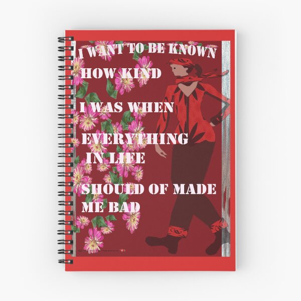 Item preview, "I WANT TO BE KNOWN HOW KIND I WAS" no.38 designed and sold by VAVibrationArt.