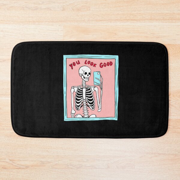 Item preview, You-Look-Good-Skeleton-Mirror-Selfie designed and sold by AnnieBrid.