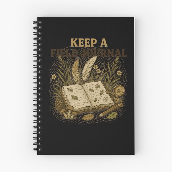 Item preview, Keep A Field Journal Field Journal designed and sold by MooonTees.