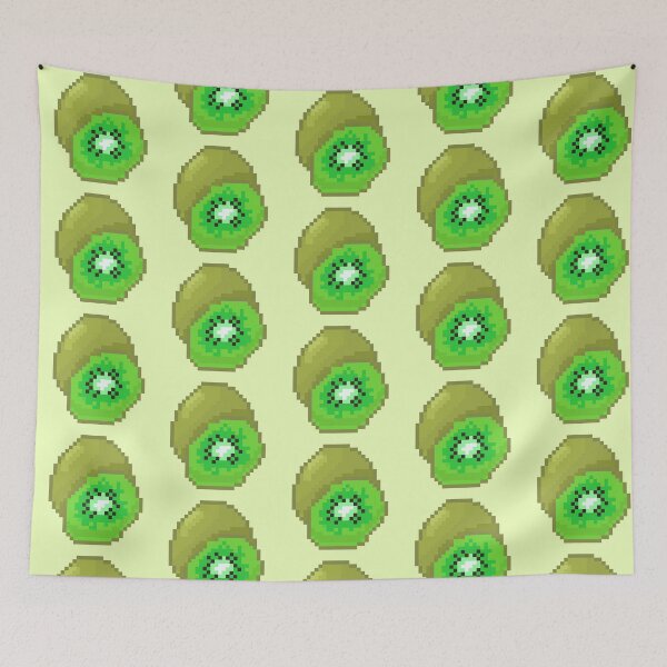 Item preview, Pixel Art Kiwi | Kawaii Fruit Design designed and sold by suawu.