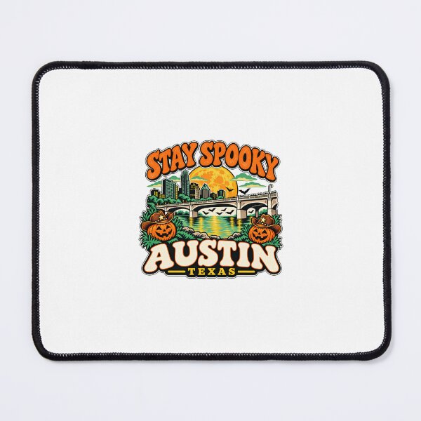 Item preview, Halloween Cowboy Pumpkin Congress Bridge Austin Skyline designed and sold by EdenChampl.