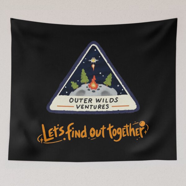 Item preview, Outer Wilds Ventures Patch - Let’s Find Out Together designed and sold by · GAMING SOUL ·.