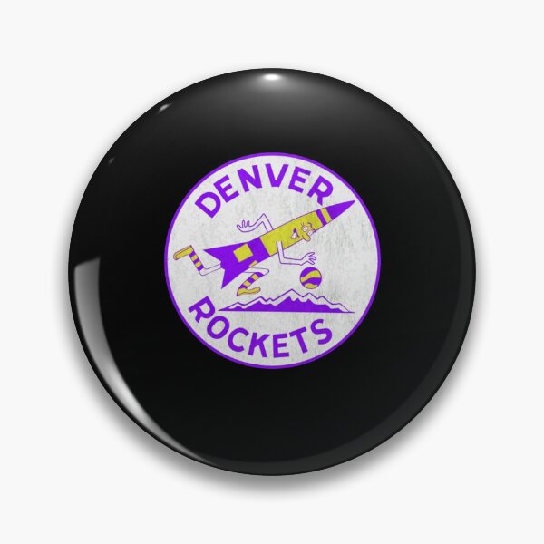 Item preview, Vintage Denver Basketball Rocket Emblem designed and sold by EmirHarbi12.