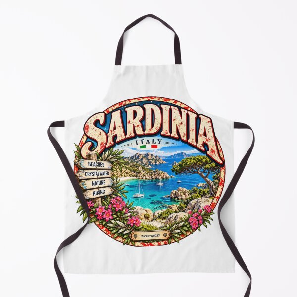 Item preview, Sardinia, Italy – Dream beaches, turquoise sea & nature designed and sold by Wandervogel123.
