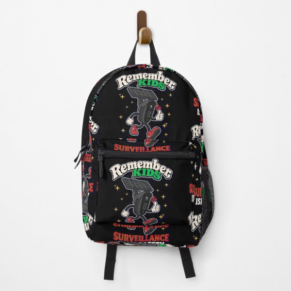 Item preview, Surveillance Isnt Safety Vintage Cartoon Camera Privacy Graphic designed and sold by LiverEver.