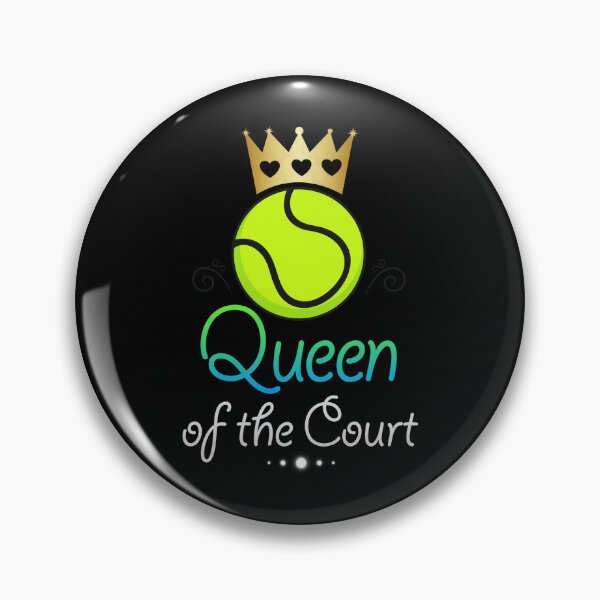 Item preview, Queen of the Court Tennis Ball Crown designed and sold by TrezzlTees.