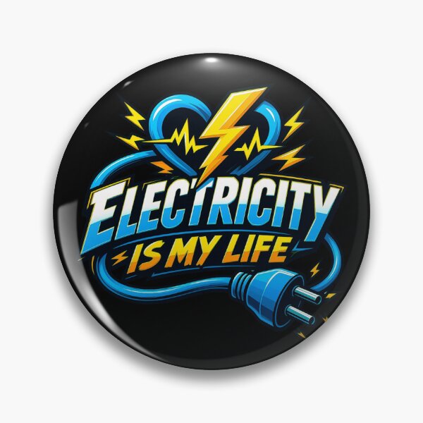 Item preview, Electricity Is My Life Electrician - Power and Electricity designed and sold by RDproject.