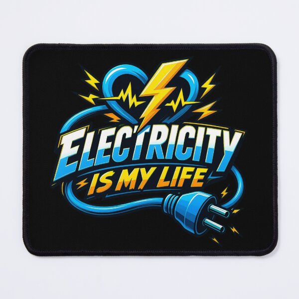 Item preview, Electricity Is My Life Electrician - Power and Electricity designed and sold by RDproject.