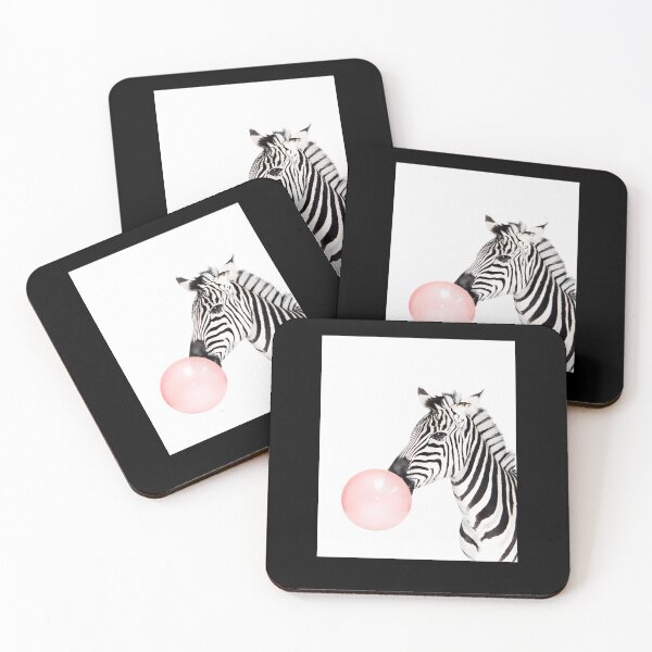 Item preview, Zebra-Print-Bubble-Gum-Nursery-Art-Zebra-Wall-Art-Animal-Kids-Room-Modern-Art-Wall-Decor designed and sold by KeylaFloyd.