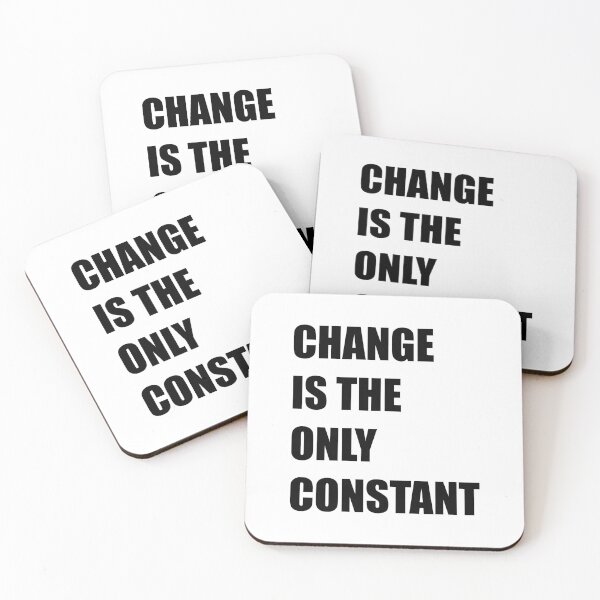 Item preview, Change is the only constant designed and sold by Inspirationmotivation.
