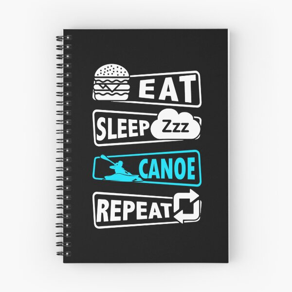 Item preview, Eat Sleep Canoe Repeat  designed and sold by itsarheapitt.