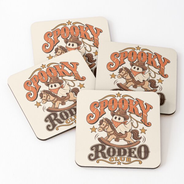 Item preview, Spooky Rodeo Club – Cute Cowboy Ghost Western Halloween Gifts designed and sold by 1DreamerShop.