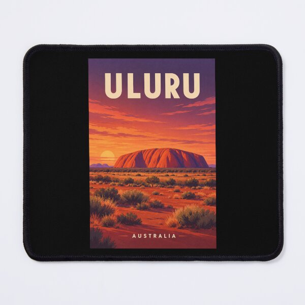 Item preview, Uluru - Australia designed and sold by GoodOldVintage.