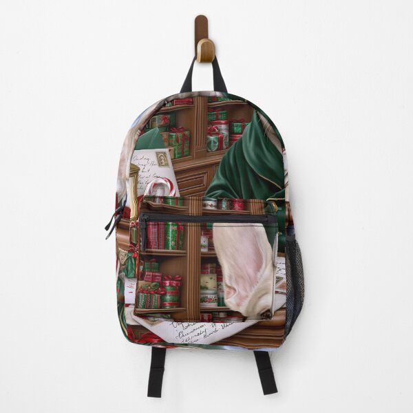 Item preview, Christmas Frenchie Postmaster – Vintage North Pole Bulldog Art designed and sold by cipoprimo.