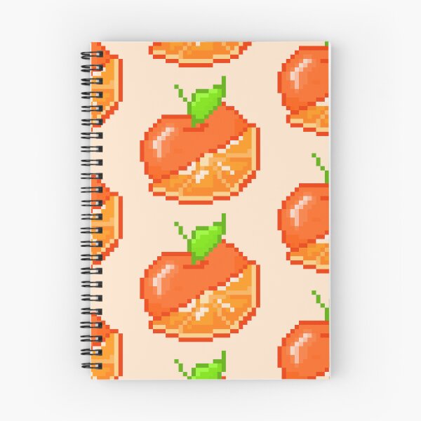 Item preview, Pixel Art Orange | Kawaii Fruit Design designed and sold by suawu.