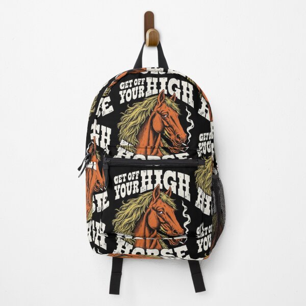 Item preview, Get Off Your High Horse Funny Western Pun Vintage Art designed and sold by SEINENGAPPI19.
