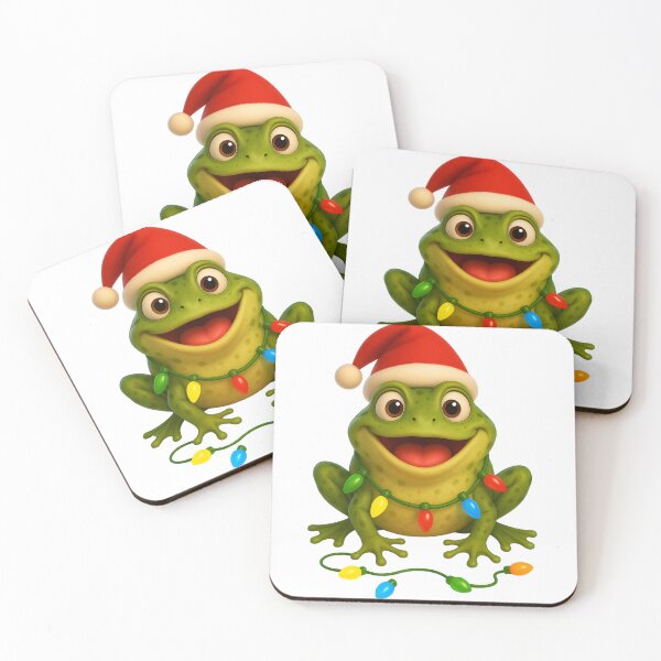 Item preview, Joyful Edible Frog Christmas designed and sold by Sillytoe.