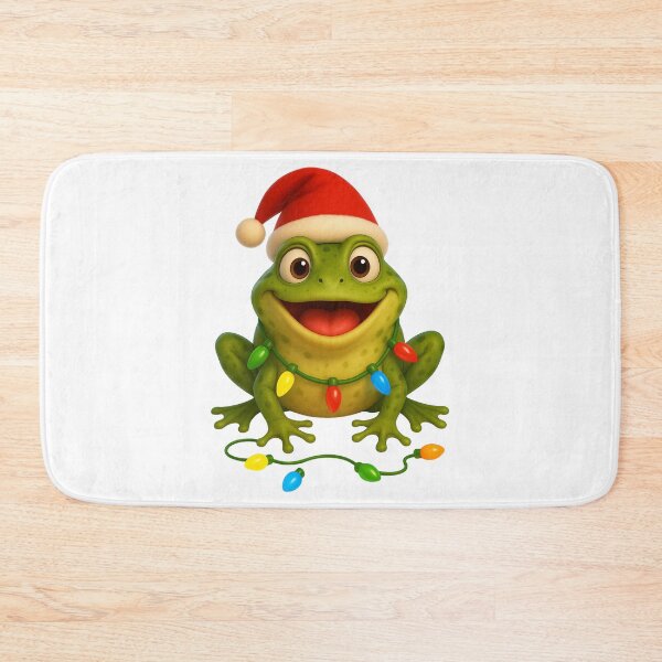 Item preview, Joyful Edible Frog Christmas designed and sold by Sillytoe.