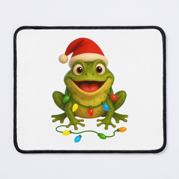 Item preview, Joyful Edible Frog Christmas designed and sold by Sillytoe.