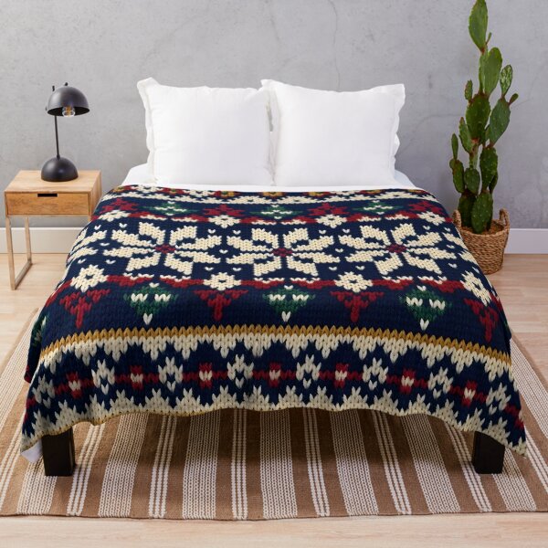 Item preview, Nordic Fair Isle Knit Pattern designed and sold by Sybille-Yates.