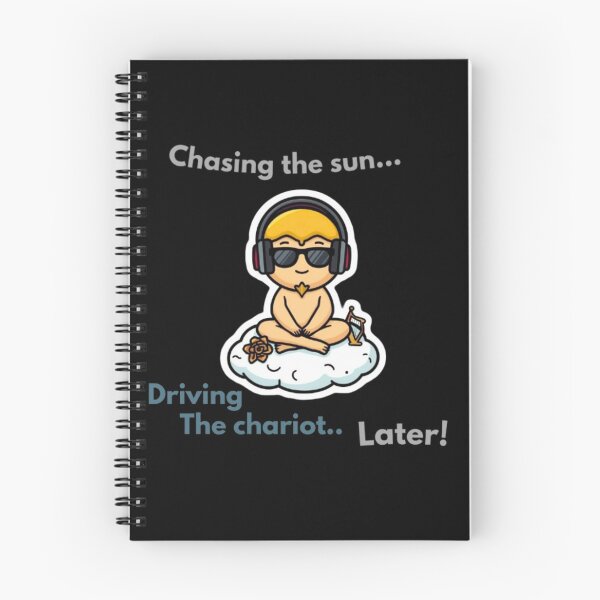 Item preview, Funny Apollo Sun God Music Procrastination Cloud designed and sold by LazyDayzCo.
