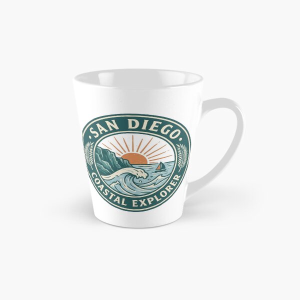 Item preview, San Diego Coastal Explorer Retro California Travel designed and sold by mood-draftsman.