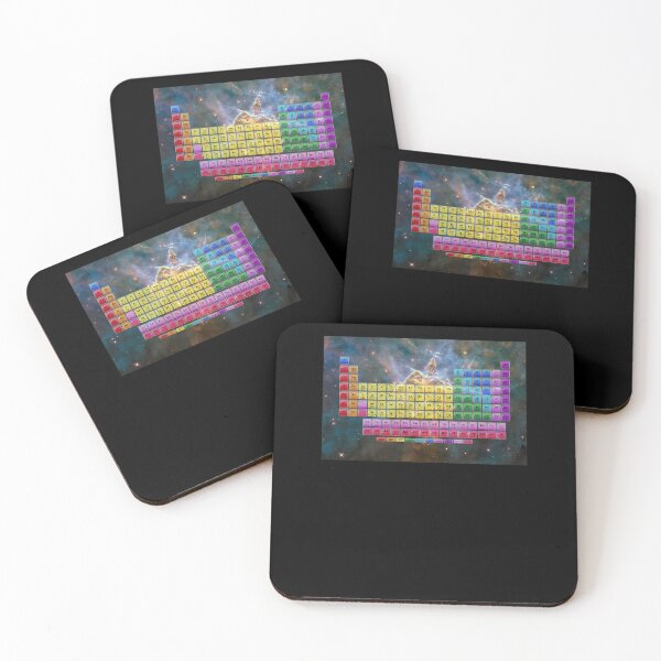 Item preview, 118-Element-Color-Periodic-Table---Stars-And-Nebula designed and sold by AnnieBrid.