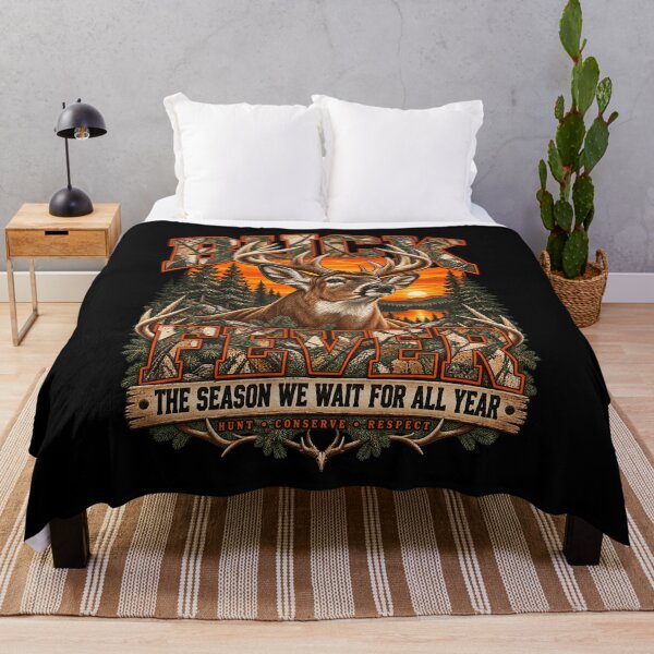 Item preview, Buck Fever Whitetail Deer Hunting Sunset Forest Camo Art designed and sold by SEINENGAPPI19.