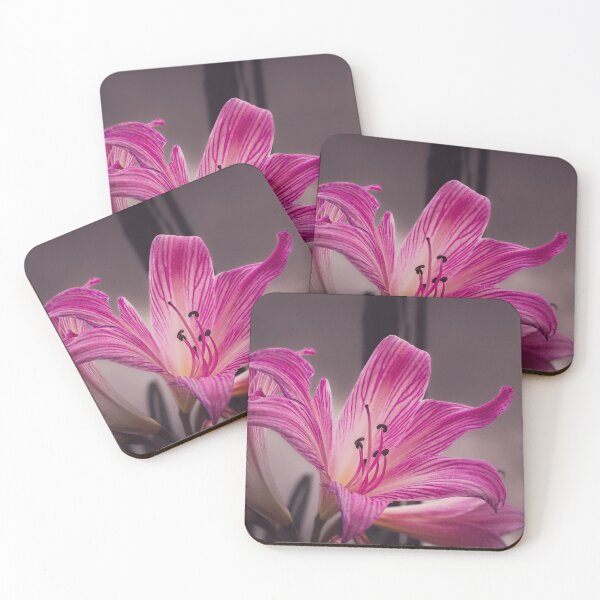 Item preview, Close-up of a magenta lily – Elegant floral art designed and sold by Tammigrafie.