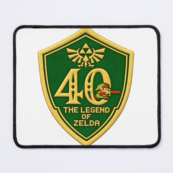 Item preview, Embroidered Style Legendary Shield Design Inspired by Classic Adventure Games designed and sold by AmarukaGalaxyP.