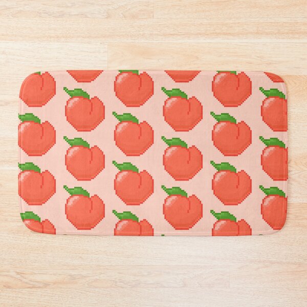 Item preview, Pixel Art Peach | Kawaii Fruit Design designed and sold by suawu.