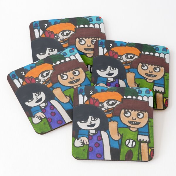 Item preview, Whimsical Group of Children with Colorful Outfits designed and sold by fibiiistd.