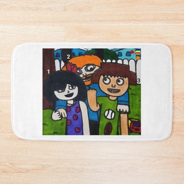 Item preview, Whimsical Group of Children with Colorful Outfits designed and sold by fibiiistd.