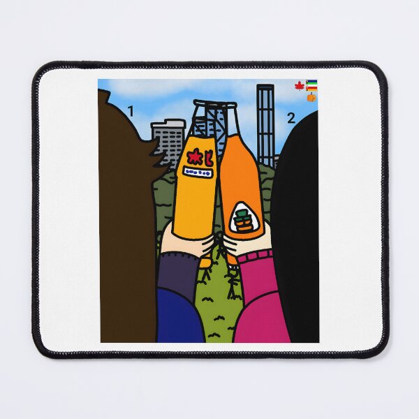 Item preview, Cheers with Orange Soda Bottles in City Park designed and sold by fibiiistd.