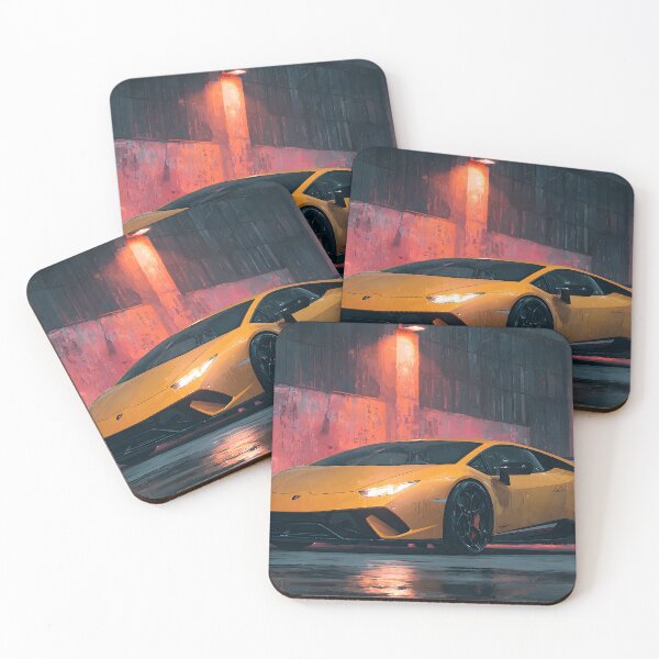 Item preview, Lamborghini Huracan Performante Automotive Wall Art designed and sold by AutoPopStudio.