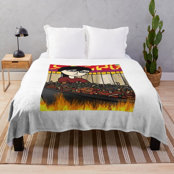 Item preview, Cartoon Character Cooking Over Open Flames designed and sold by fibiiistd.
