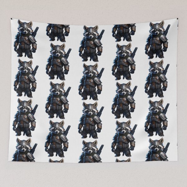 Item preview, Space Raccon Ready To Fight designed and sold by aguilaloice.