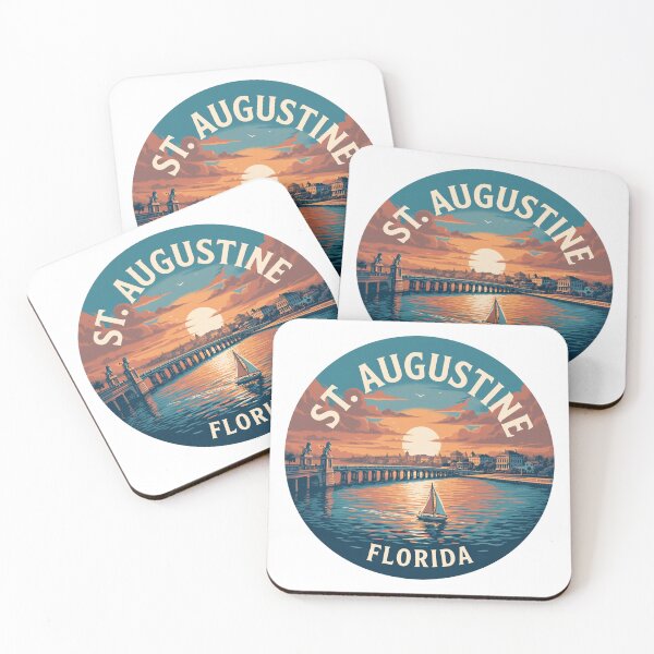 Item preview, St. Augustine Florida: Sunset Waterfront designed and sold by CircinusStore.
