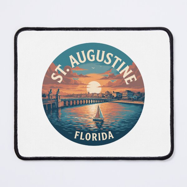 Item preview, St. Augustine Florida: Sunset Waterfront designed and sold by CircinusStore.