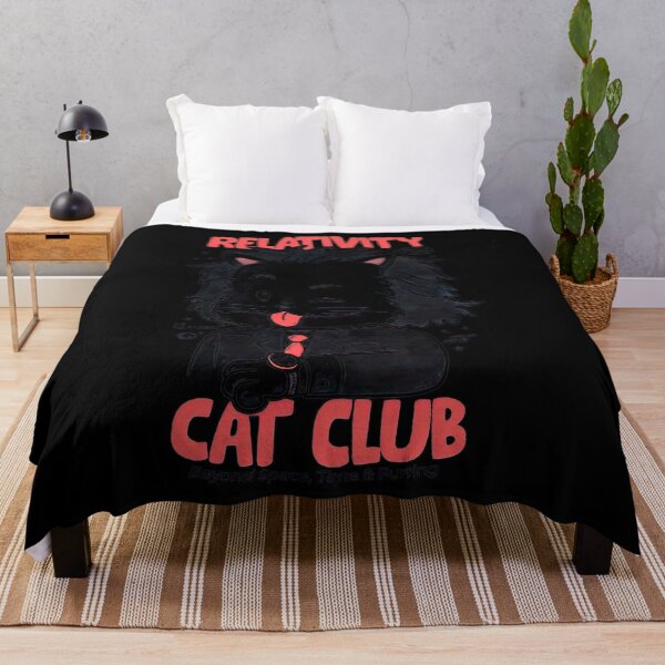 Item preview, Relativity Cat Club Funny Physics Science Geek Kitten Graphic designed and sold by SEINENGAPPI19.