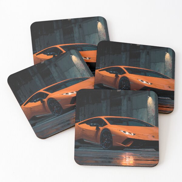 Item preview, Lamborghini Huracan Performante Exotic Car Artwork designed and sold by AutoPopStudio.