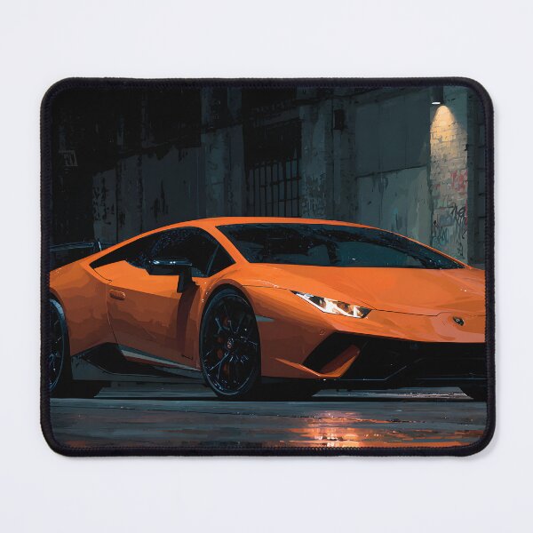 Item preview, Lamborghini Huracan Performante Exotic Car Artwork designed and sold by AutoPopStudio.