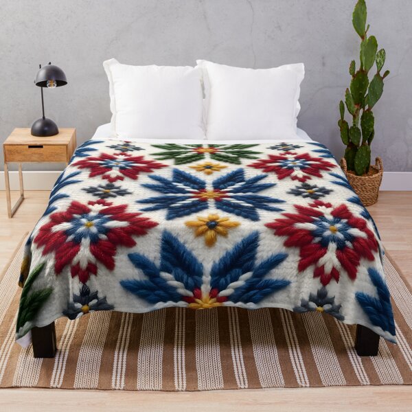 Item preview, Nordic Fair Isle Knit Pattern designed and sold by Sybille-Yates.