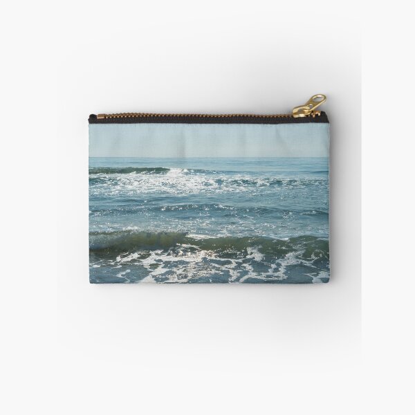 Item preview, Sunny Ocean Waves and Seafoam Triptych - Two designed and sold by Georgia Mizuleva.