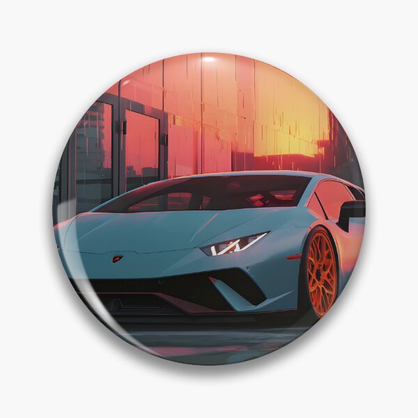 Item preview, Lamborghini Huracan Performante Modern Pop Art designed and sold by AutoPopStudio.