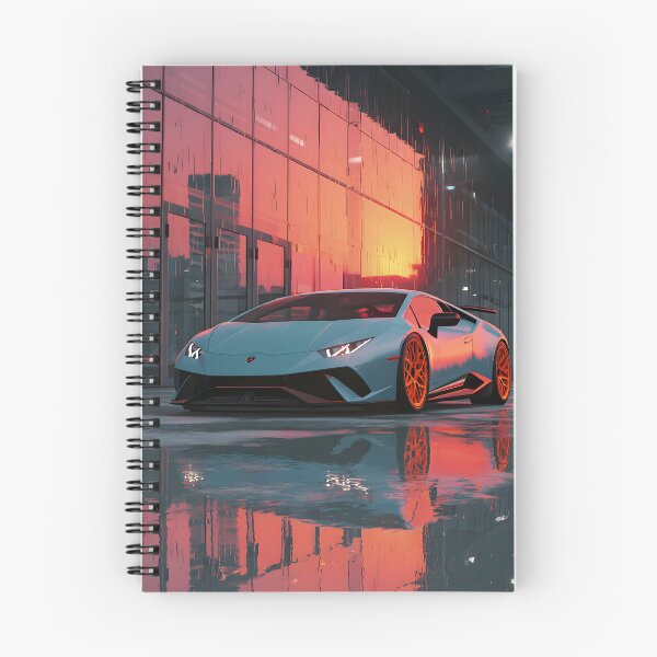Item preview, Lamborghini Huracan Performante Modern Pop Art designed and sold by AutoPopStudio.