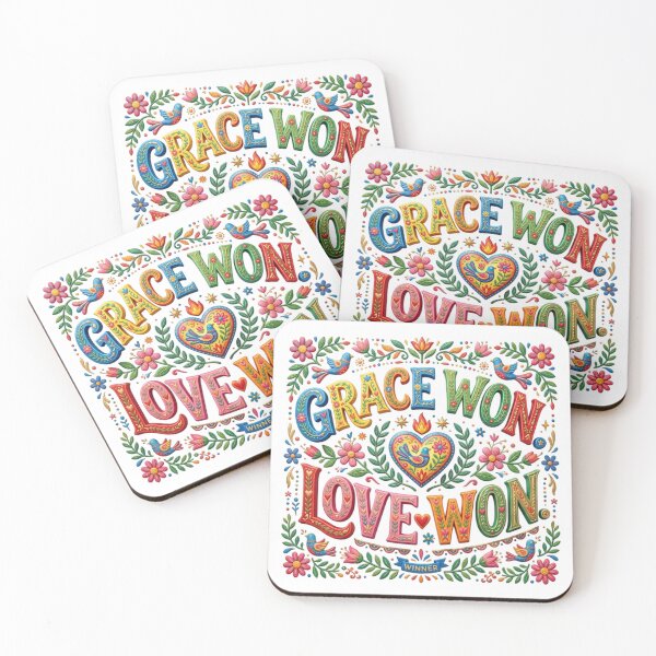 Item preview, GRACE WON. LOVE WON. designed and sold by likbatonboot.